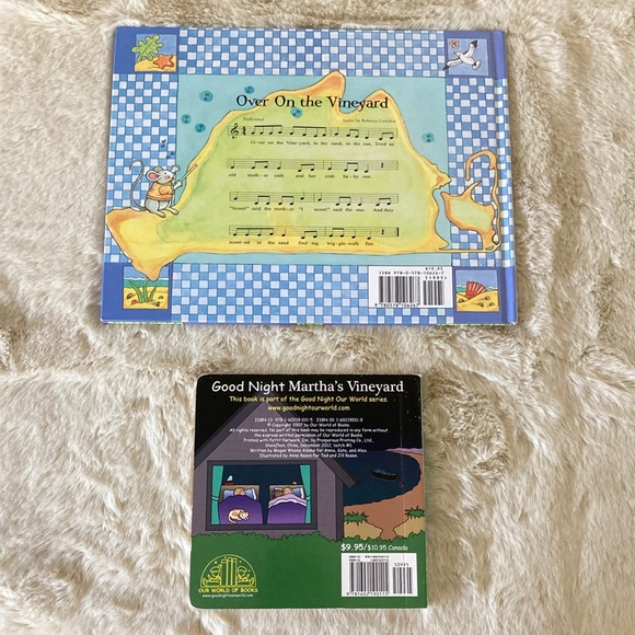 Autographed Over On The Vineyard Book & Good Night Martha’s Vineyard Book - Picture 2 of 4